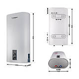 Водонагрівач електричний Thermo Alliance 50 л плаский вертикальний, сухий ТЕН 2 кВт (0,8+1,2) DT50V20G(PD)-D/2, фото 2