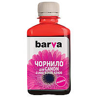 Чернила BARVA Canon PIXMA G G1400/G2400/G3400 (GI-490) Magenta 180г (G490-505)