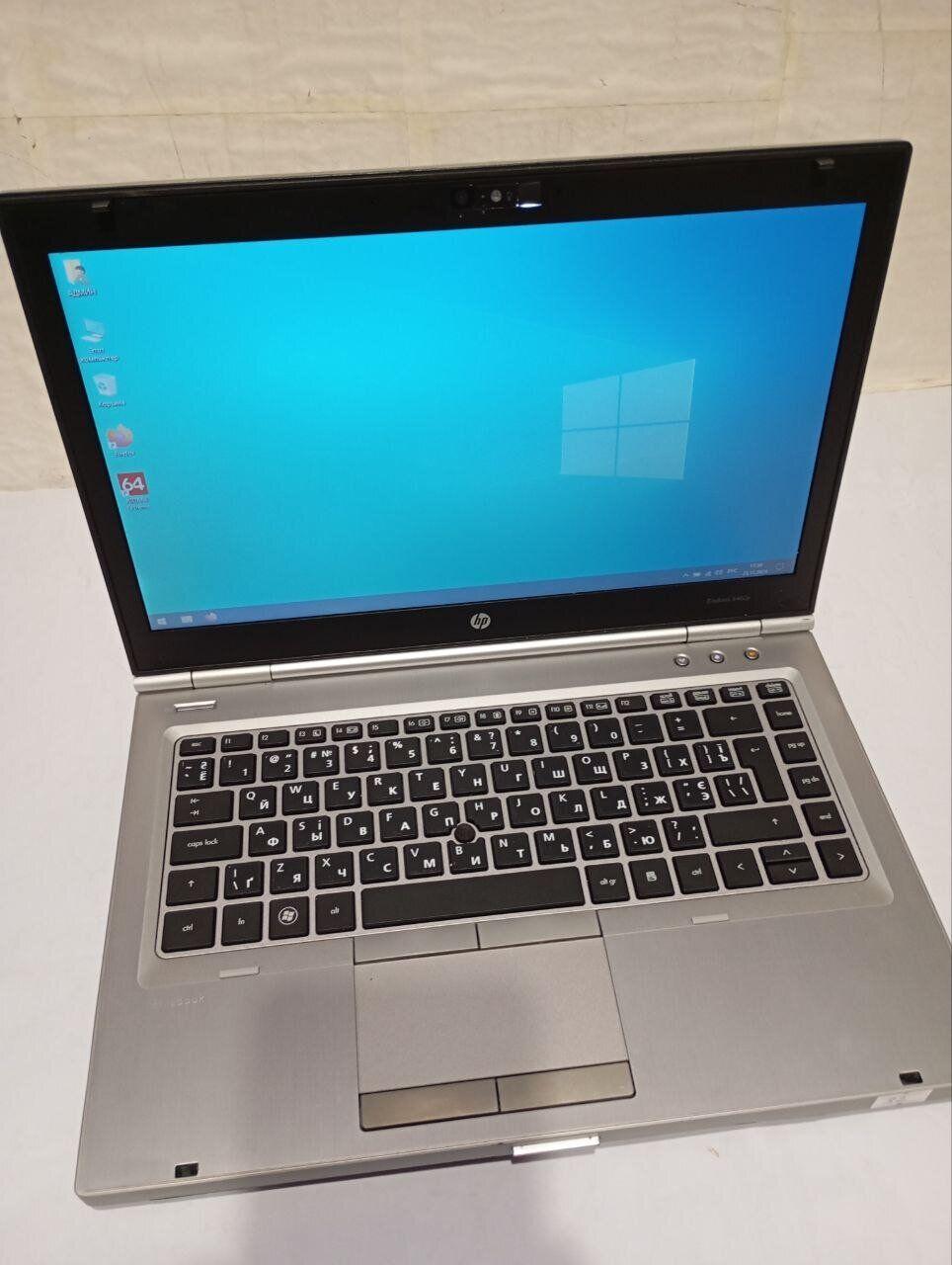 Б/в Ноутбук Б-клас HP EliteBook 8460P 14" 1366x768| Core i5-2520M| 8 GB RAM| 750 GB HDD| HD 3000
