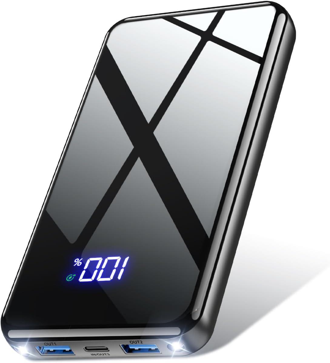 Lazci Power Bank, 26800mAh Powerbank 22,5 Вт з входом та виходом USB-C, PD 3.0 QC 4.0 зовнішня батарея для мобільного телефону