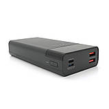 Power Bank Remax RPP-672 20000mAh, 2USB+Type-C, 20W, Black, 0.47kg, фото 3