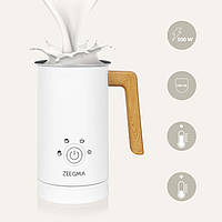 Спінювач молока MILKEE WOOD WHITE