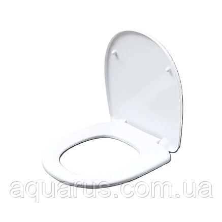 Сидіння унітазу з кришкою ZERIX TS-10 (ZX5590), фото 1