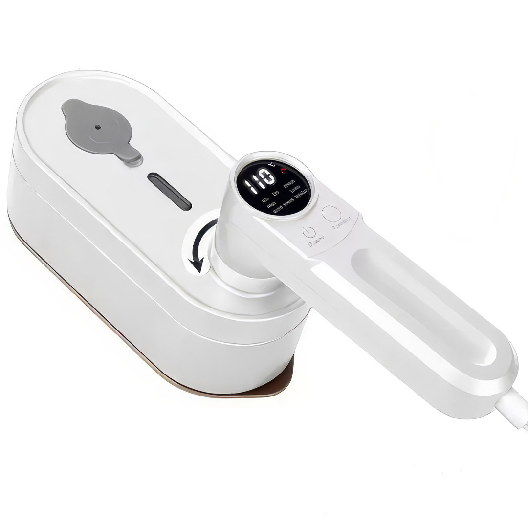 Ручний відпарювач-прас з дисплеєм для одягу 2в1 RD-1817 1200W 110 мл Відпарювач для всіх видів тканини, фото 1