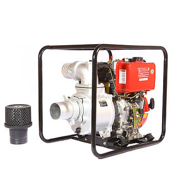 Мотопомпа дизельна WEIMA WMCGZ100-30 (12 л.с., 120 куб. м/год, 100 мм)