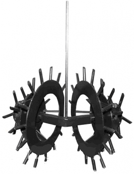 Культиватор «Їж» для мотоблока (1 секція) (на підшипниках) "Преміум"