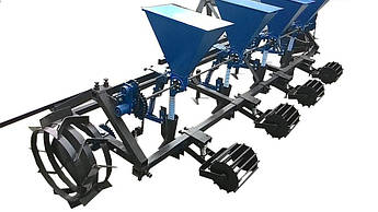 Сеялка овочева для мінітрактора СТВТ-4-Нова Преміум (4 рядна)