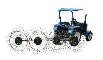 Граблі механічні "Сонячко" 4 р (причепне 3 точки)