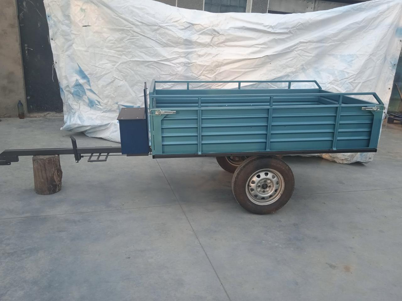 Причіп для мотоблока Буковинка Люкс (120×200*50 без коліс), фото 1