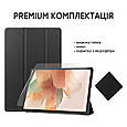 Чохол Premium для Samsung Tab S7 FE (T730/T735) 12.4" 2021 із захисною плівкою та серветкою Black.Хит!, фото 3
