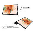 Чохол Premium для Samsung Tab S7 FE (T730/T735) 12.4" 2021 із захисною плівкою та серветкою Black.Хит!, фото 4