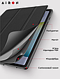 Чехол Premium для Samsung Galaxy Tab A8 SM-X200/X205 із захисною плівкою та серветкою Black .Хит!, фото 5