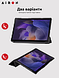 Чехол Premium для Samsung Galaxy Tab A8 SM-X200/X205 із захисною плівкою та серветкою Black .Хит!, фото 6