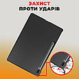 Чохол AIRON Premium Samsung Galaxy Tab S9 Plus/S9 FE Plus 12.4" 2023 із захисною плівкою та серветкою black, фото 7