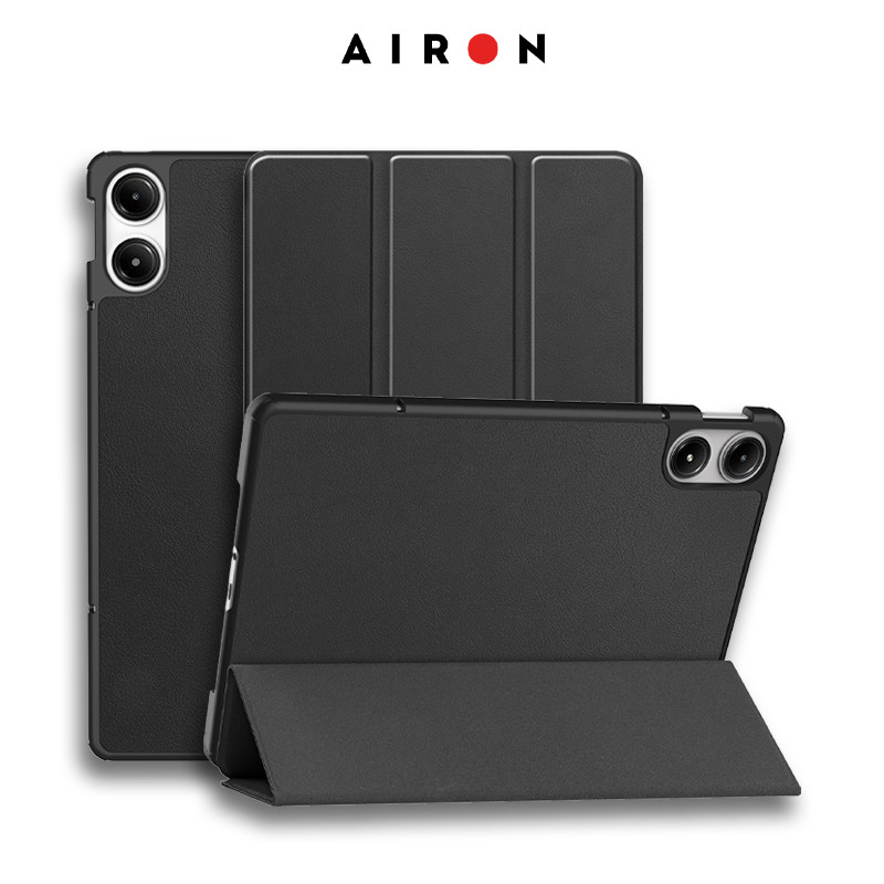 Чохол AIRON Premium для Xiaomi Redmi Pad Pro 12.1 2024 із захисною плівкою та серветкою Black.Хіт!