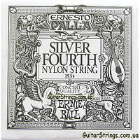 Струна Ernie Ball 1534 Ernesto Palla Silver 4th Nylon String (классика)