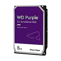 Жорсткий диск 3.5" 8TB 256MB Western Digital Purple WD85PURZ