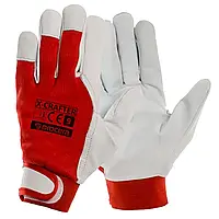 Рукавичка шкіряна робоча комбінована