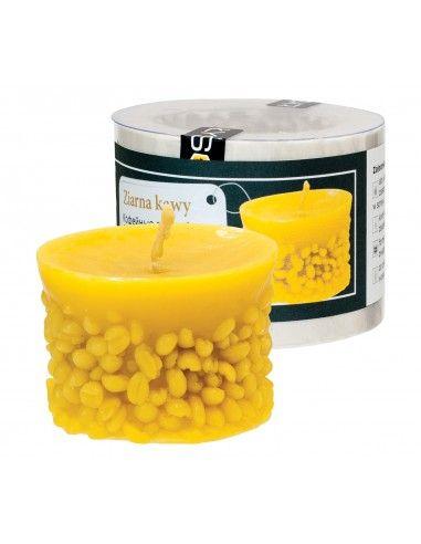 Форма силіконова для свічок — Кавові зерна