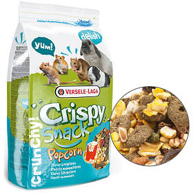 Versele-Laga Crispy Snack Popcorn ВЕРСЕЛЕ-ЛАГА КРИСПИ СНЕК ПОПКОРН додатковий корм ласощі для гризунів