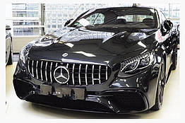Решітка радіатора BRB для Mercedes S-class C217 Coupe ABS-пластик
