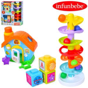 Гра Limo toy 3в1 (будинок, лабіринт, кубики), рухомі деталі, фігурки 5 шт. арт. PL1016-PL2041-PL2052