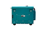 Дизельний генератор INVO DТS-6500EA у кожусі, 6/6,5кВт, 230/380В, фото 2