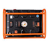 Генератор Газ/Бензиновий Kraft Dele KD165 5.0/5.5 кВт з електрозапуском, фото 4