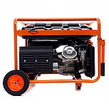 Генератор бензиновий Kraft Dele KD164 5.0/5.5 кВт з електрозапуском, фото 8