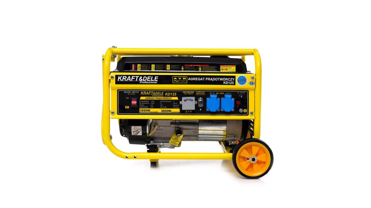 Генератор бензиновий Kraft Dele KD125, фото 1