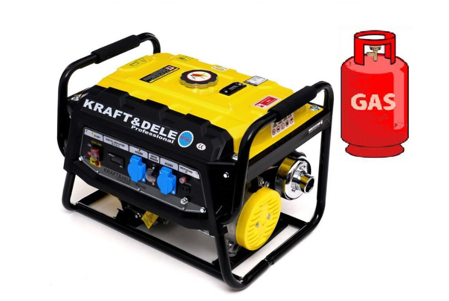 Генератор Газ/Бензиновий Kraft Dele KD149, фото 1
