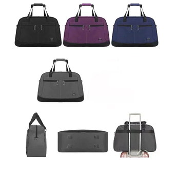 Сумка спортивна дорожня 63*40 см на блискавці з довгим ремінцем у різних кольорах Bagfon