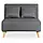 Крісло розкладне  MARRY 2, тканина: сірий (MEBEL ELITE) ME.MARRY2/P/DNAT/T/FW, фото 8