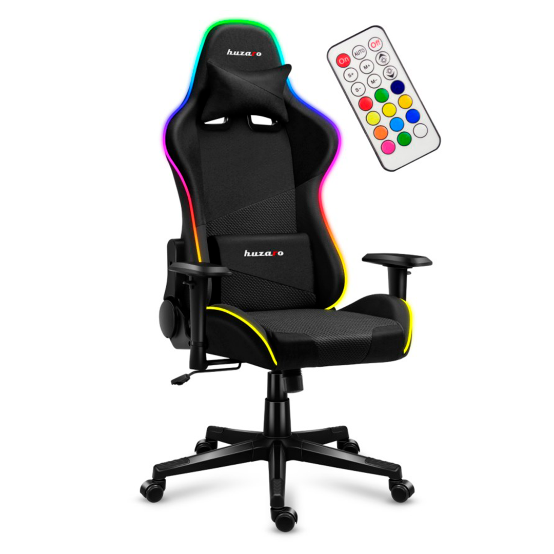 Крісло Ігрове Геймерське з Тканини Huzaro Force 6.2 RGB