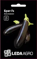 Насіння баклажана Брат F1, 10шт  "ЛедаАгро", фото 1