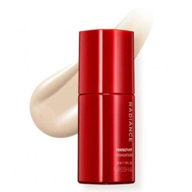 Стійка тональна основа для обличчя Missha Radiance Perfect-Fit Foundation SPF 30 PA++ №22N 35ml, фото 1
