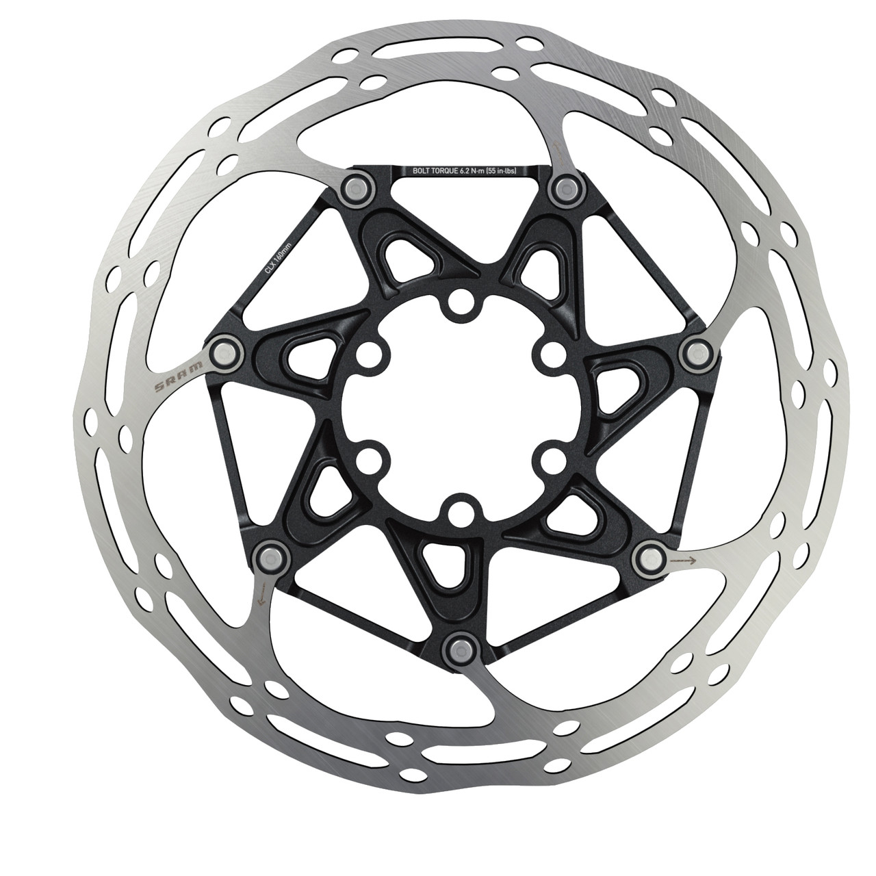 Ротор Sram CenterLine 2-Piece 140мм 6 болтів Rounded Art 00.5018.037.016