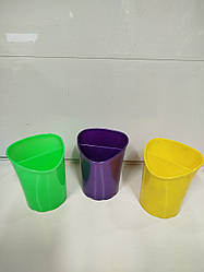 Стакан для зубного приладдя 2-секційний "Дельта"