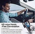 Блютуз гарнітура YYK-530 із зарядним кейсом 10 годин розмов. Bluetooth V5.3 гарнітура, фото 8