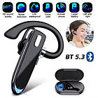 Блютуз гарнітура YYK-530 із зарядним кейсом 10 годин розмов. Bluetooth V5.3 гарнітура, фото 2