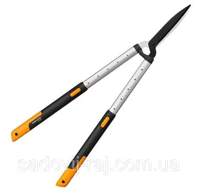 Ножиці для живоплоту телескопічні Фіскарс / Fiskars SmartFit HS86 114800 (1013565) Фінляндія, фото 1
