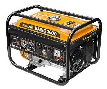 Генератор бензиновий AgroPro BASIC, 3000 Вт.