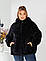 Жіноча Еко Шуба Розміри 52-60 (альп 1750), фото 4