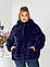Жіноча Еко Шуба Розміри 52-60 (альп 1750), фото 6