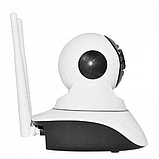 Внутрішня камера відеоспостереження V380 Q5 IP Wi-Fi (360 градусів) Біла, фото 3