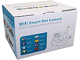 Внутрішня камера відеоспостереження V380 Q5 IP Wi-Fi (360 градусів) Біла, фото 5