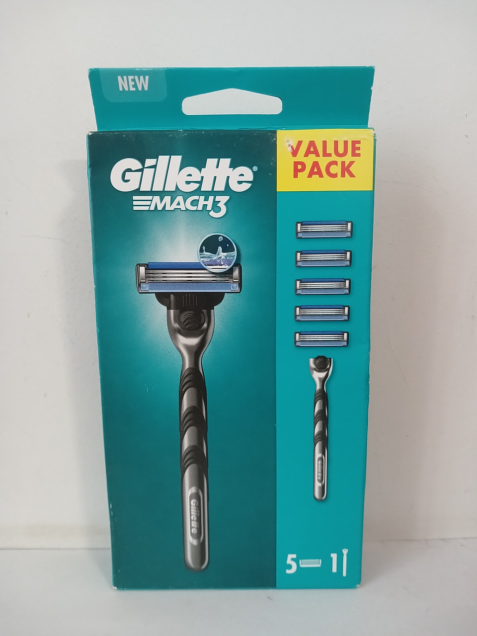 Набір для гоління чоловічий Gillette Mach 3 ( Верстат + 5 касет )