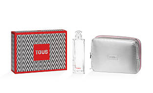 Подарунковий набір для жінок Tous EdT B&W Letters Set - EdT (Туалетна вода д/ж TOUS 90мл та косметичка)