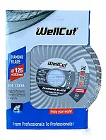 Алмазне коло WELLCUT PROMO 125 мм*22,23 мм Турбовольна