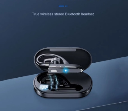 Блютуз гарнитура YYK-530 с зарядным кейсом 10 часов разговоров Блютуз гарнитура YYK-530 с зарядным кейсом 10 часов разговоров